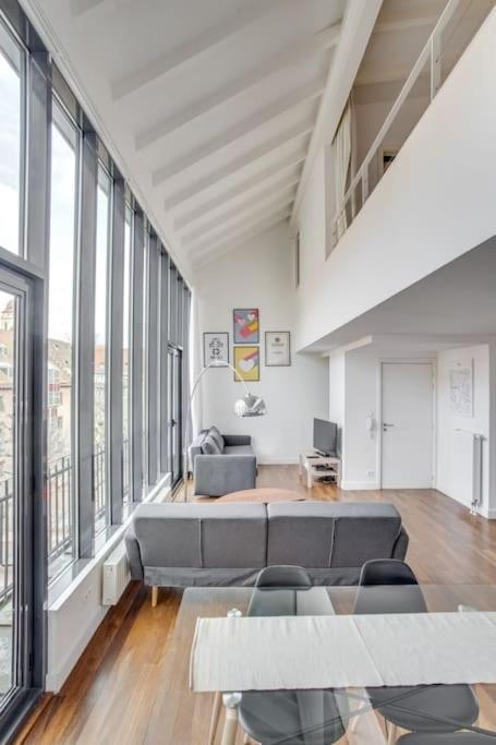 Апартаменты Le Loft Des Lumieres - Superbe Loft Lumineux Au Coeur De La Krutenau Страсбург Экстерьер фото